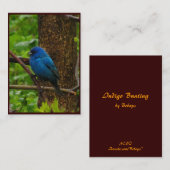 Indigo-Flagge ATC Visitenkarte (Vorne/Hinten)