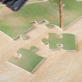 Indigo-Flagge Puzzle (Seite)