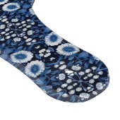 Indigo Garden Tile - Blau und Weiß Schneidebrett (Ecke)