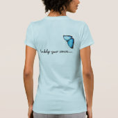 Indigo - geben Sie sich T hin T-Shirt (Rückseite)