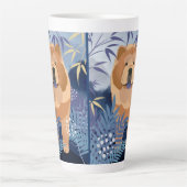 INDIGO glatte, würzige latte Tasse (Vorderseite)