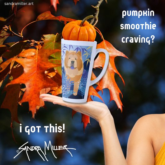 INDIGO glatte, würzige latte Tasse