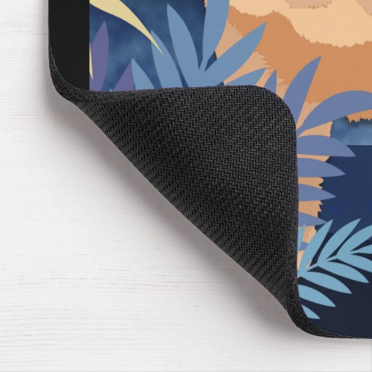 INDIGO glatter Chow Mousepad (Ecke)