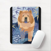 INDIGO glatter Chow Mousepad (Mit Mouse)