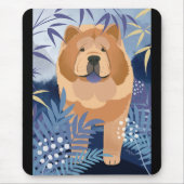 INDIGO glatter Chow Mousepad (Vorne)