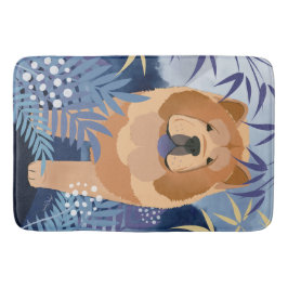 INDIGO glatter Crate-Pad Badematte