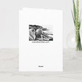 INDIGO Glattwürfelkarten Karte (Rückseite)