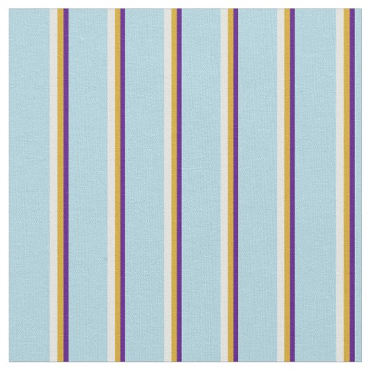 Indigo, Goldenrod, Light Cyan & Light Blue Colours Stoff (Nahaufnahme)