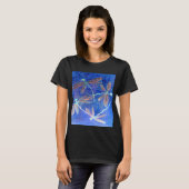 Indigo Haze Libellen flattern T-Shirt (Vorne ganz)