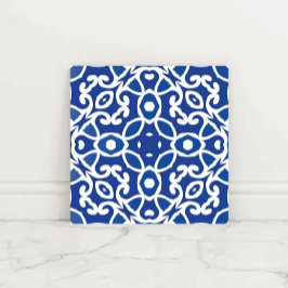 Indigo Heritage Classic Portuguese Geometric Fliese