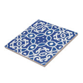 Indigo Heritage Classic Portuguese Geometric Fliese (Seite)
