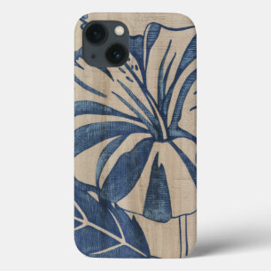 Indigo-Hibiskus Case-Mate iPhone Hülle