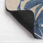 Indigo Hibiskus Mousepad (Ecke)