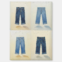 Indigo Icons Painterly Denim Art Denimhead