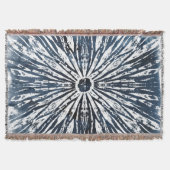 Indigo Ink Radial Motif Decke (Vorderseite)