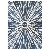 Indigo Ink Radial Motif Klemmbrett (Rückseite)