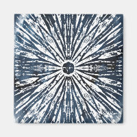 Indigo Ink Radial Motif