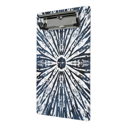 Indigo Ink Radial Motif Mini Klemmbrett (Gewinkelt2)