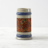 Indigo "Intricate Echoes" Stein 650 ml Bierglas (Mittel)