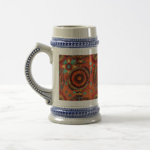 Indigo "Intricate Echoes" Stein 650 ml Bierglas