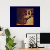 Indigo-Kindle Poster (Heimbüro)