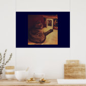 Indigo-Kindle Poster (Küche)