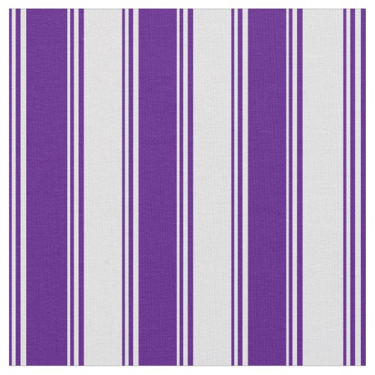 Indigo & Lavender Farbmuster der Streifen Stoff (Nahaufnahme)