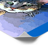 Indigo-Liebe Poster (Ecke)