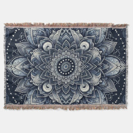 Indigo Mandala  Decke