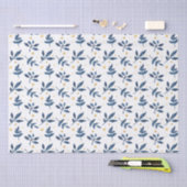 Indigo mit GoldImitatsternen Seidenpapier (Handwerk)