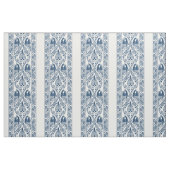 Indigo mittelalterliche Vogelstreifen Stoff (Yard (91,4 cm))