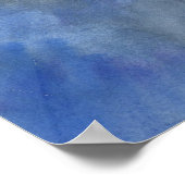 Indigo Moon Fairy und Cat Poster Print (Ecke)