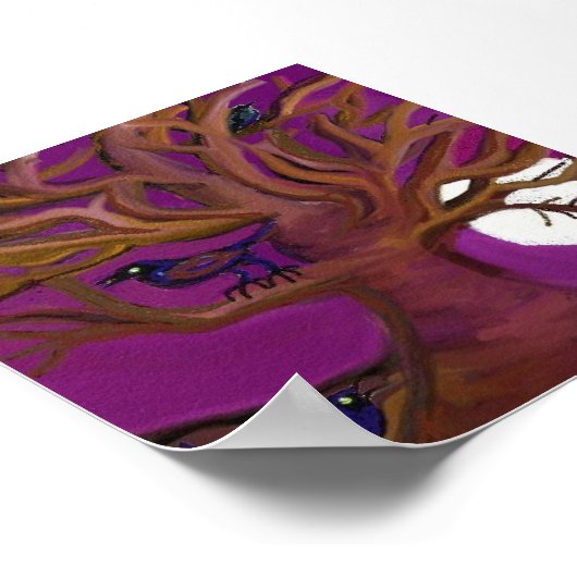 Indigo Moon Friends Poster (Ecke)