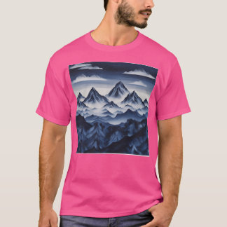 Indigo Mountains Active T-Shirt