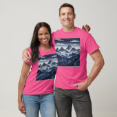 Indigo Mountains Active T-Shirt (Unisex)