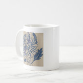 Indigo Mum Kaffeetasse (Vorderseite Links)
