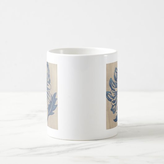 Indigo Mum Kaffeetasse (Mittel)