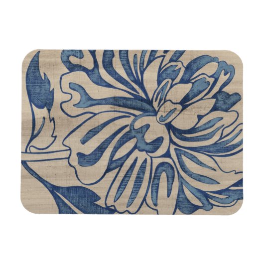 Indigo Mum Magnet (Horizontal)