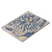 Indigo Mum Notizblock (Linke Seite)