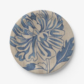 Indigo Mum Pappteller (Vorderseite)