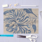 Indigo Mum Seidenpapier (Handwerk)