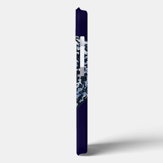 Indigo-Muscheln I Case-Mate iPhone Hülle (Rückseite / Links)