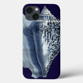 Indigo-Muscheln I Case-Mate iPhone Hülle (Rückseite)