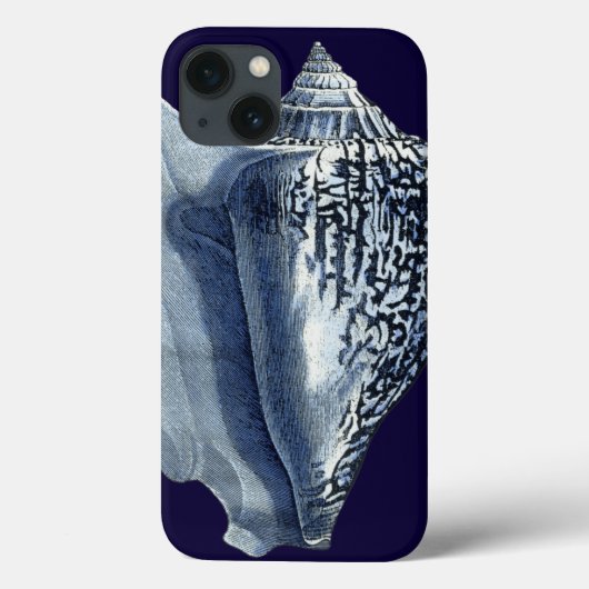Indigo-Muscheln I Case-Mate iPhone Hülle (Rückseite)