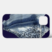 Indigo-Muscheln I Case-Mate iPhone Hülle (Rückseite (Horizontal))