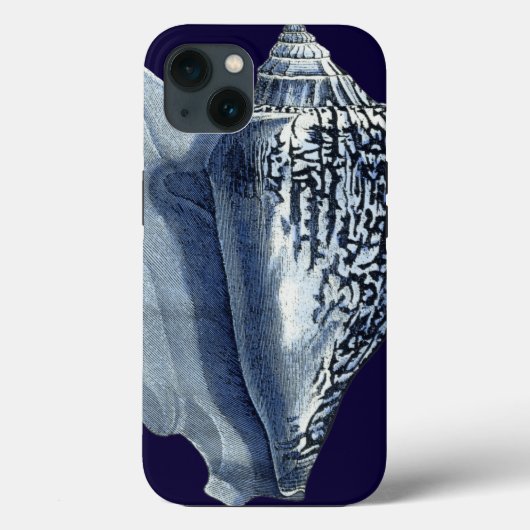 Indigo-Muscheln I Case-Mate iPhone Hülle (Rückseite)