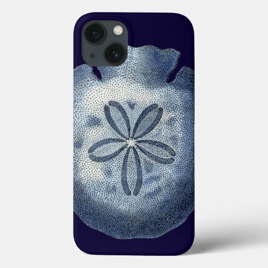 Indigo-Muscheln III Case-Mate iPhone Hülle (Rückseite)