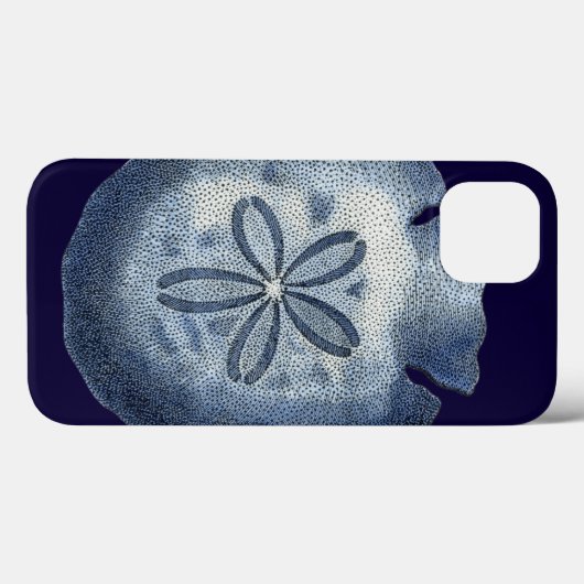 Indigo-Muscheln III Case-Mate iPhone Hülle (Rückseite (Horizontal))
