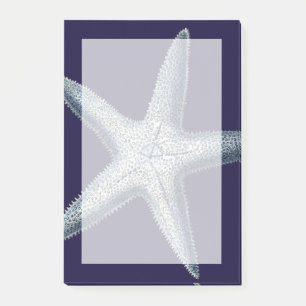 Indigo-Muscheln IV Post-it Klebezettel