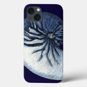 Indigo-Muscheln VII Case-Mate iPhone Hülle (Rückseite)